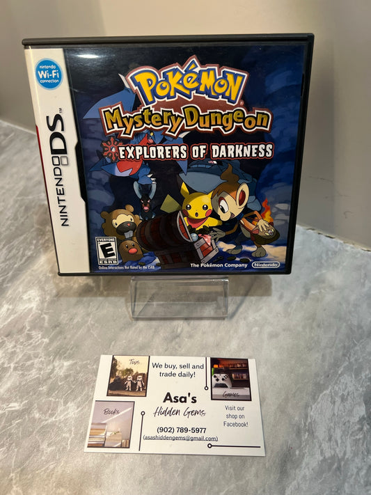 Pokemon Mystery Dungeon: Explorers of Darkness (Nintendo DS, 2008)