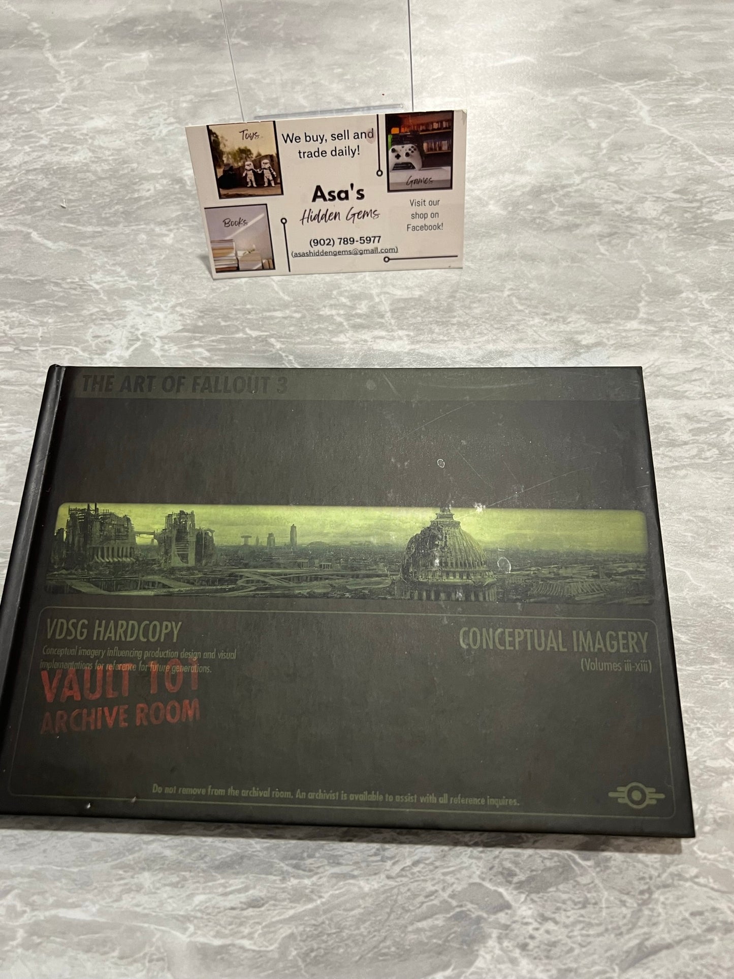 The Art of Fallout 3, Book, 2008, Conceptual Imagery - The Vault - Collectible