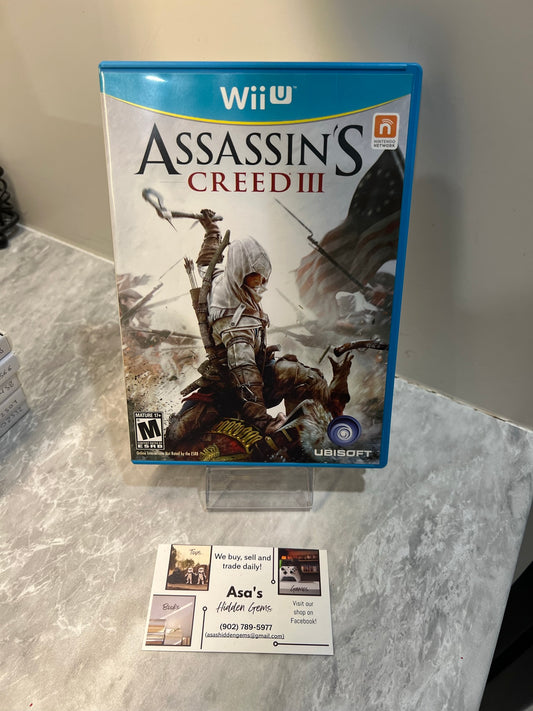 Assassin's Creed 3 (Nintendo Wii U, 2012)
