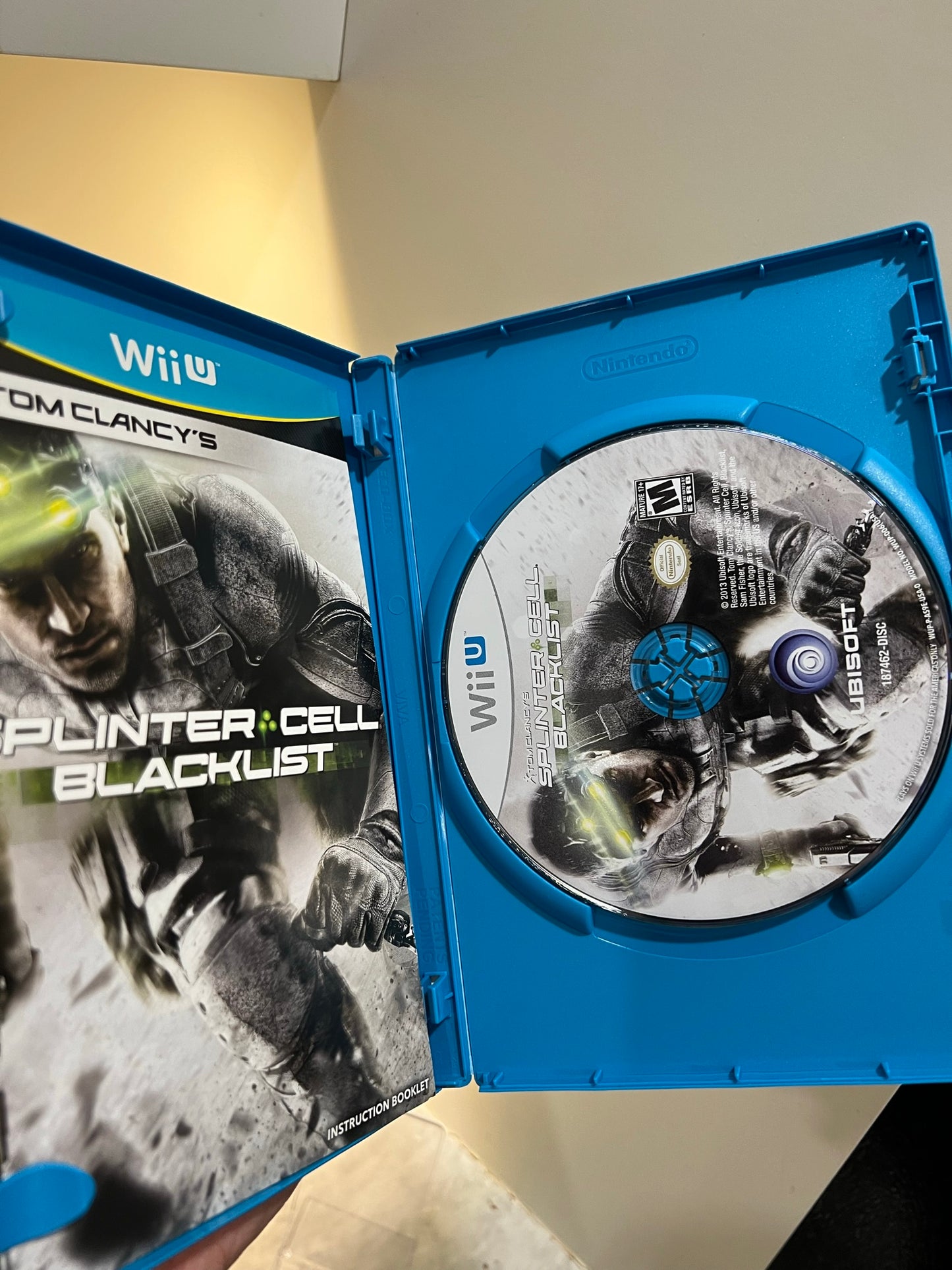 Tom Clancys Splinter Cell Blacklist (Nintendo Wii U, 2013)