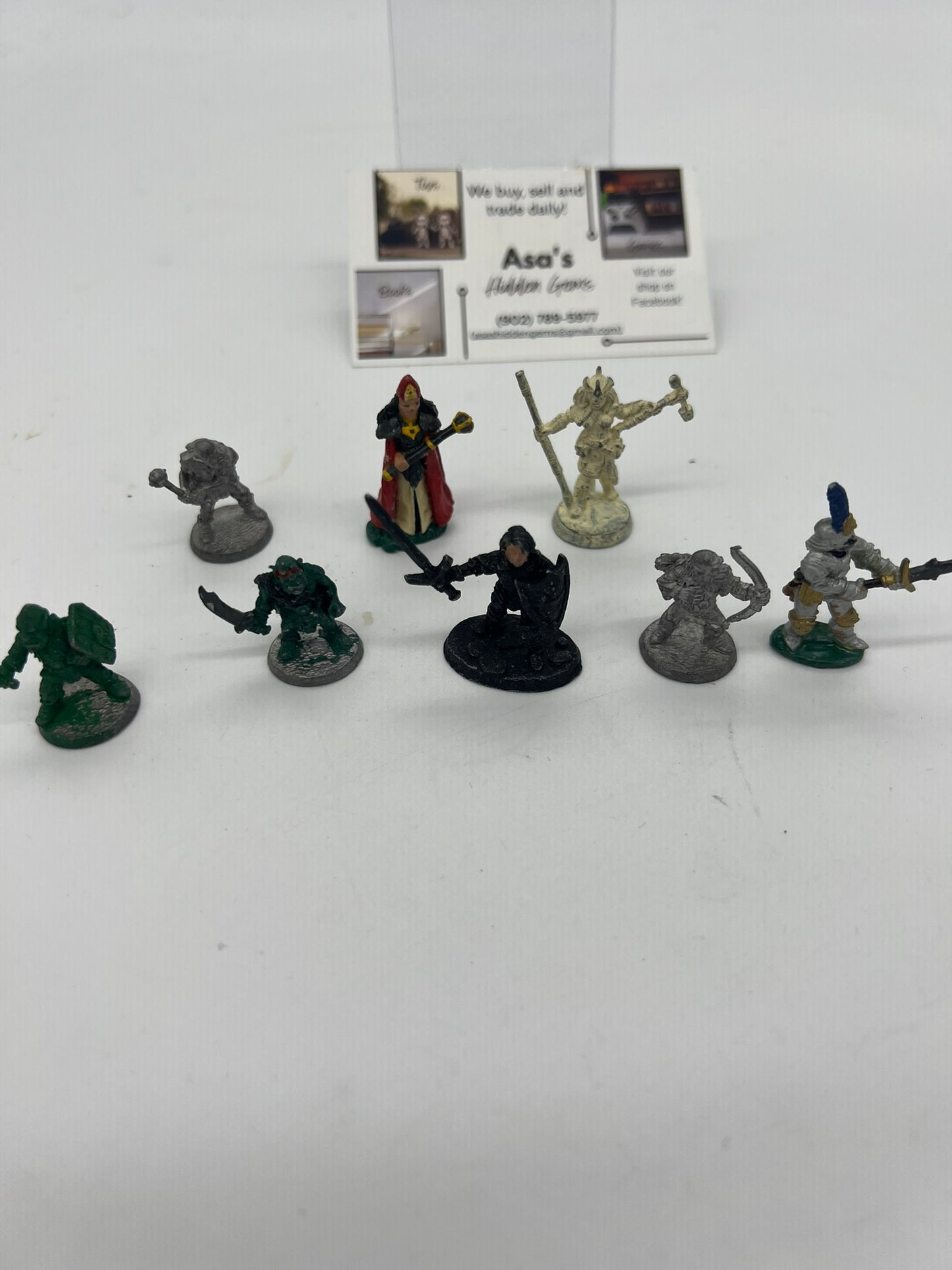 1990s Dungeons and Dragons D&D miniatures ral partha - Lot of 8