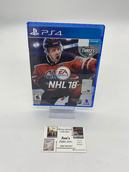 NHL 18 (Sony PlayStation 4, 2017)