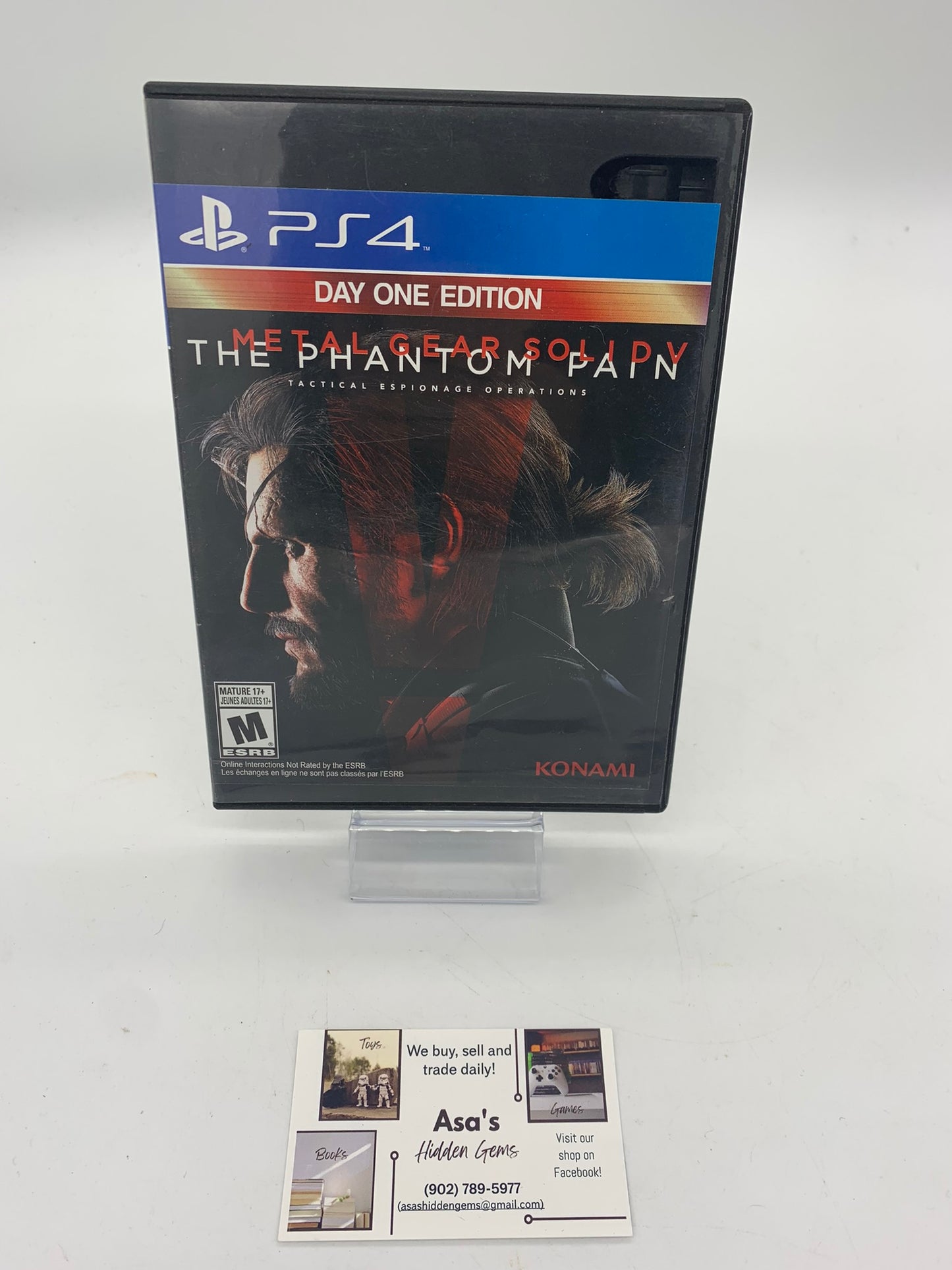 Metal Gear Solid V: The Phantom Pain (Sony PlayStation 4, 2015) PS4