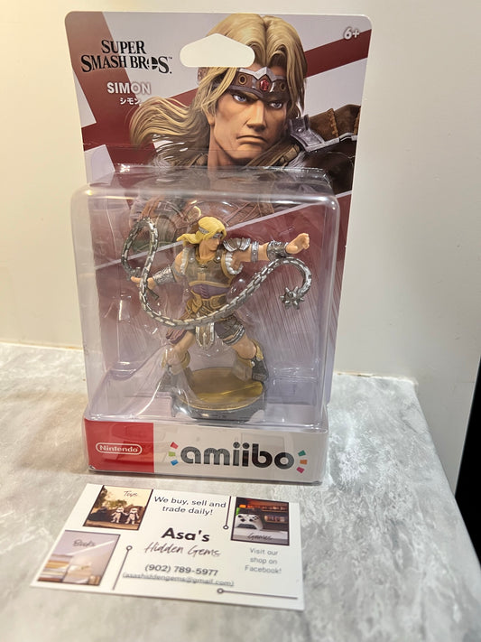 Nintendo amiibo Super Smash Bros. Simon Belmont, NEW in BOX