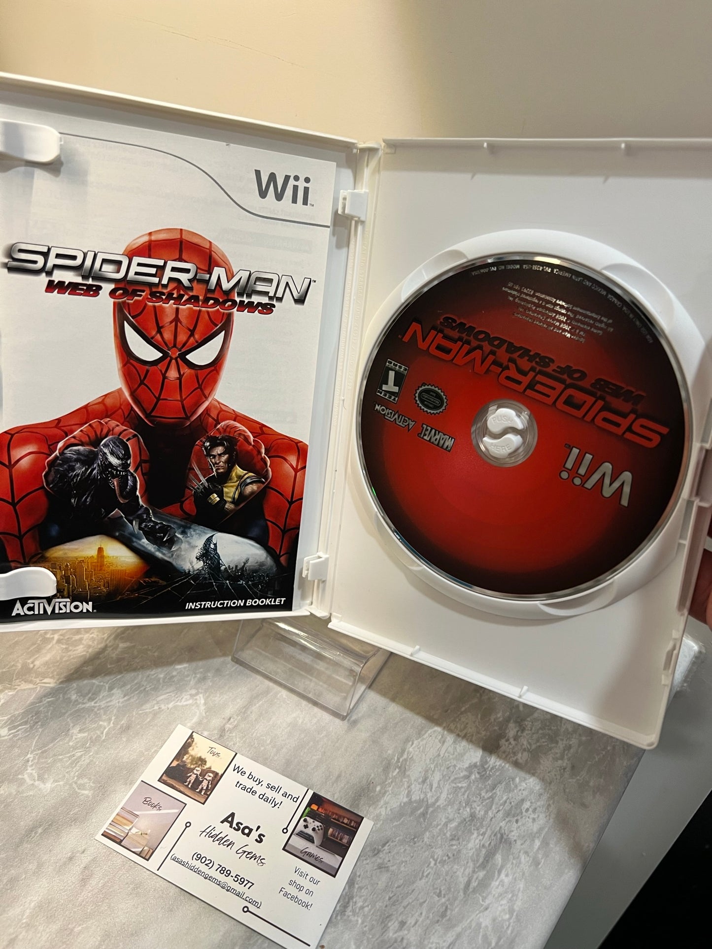 Spider-Man: Web of Shadows (Nintendo Wii, 2008)
