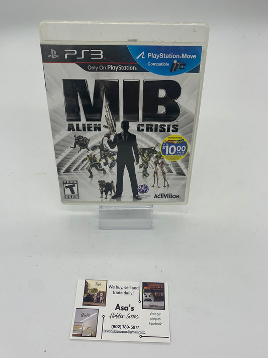 MIB Alien Crisis (PlayStation 3, PS3)