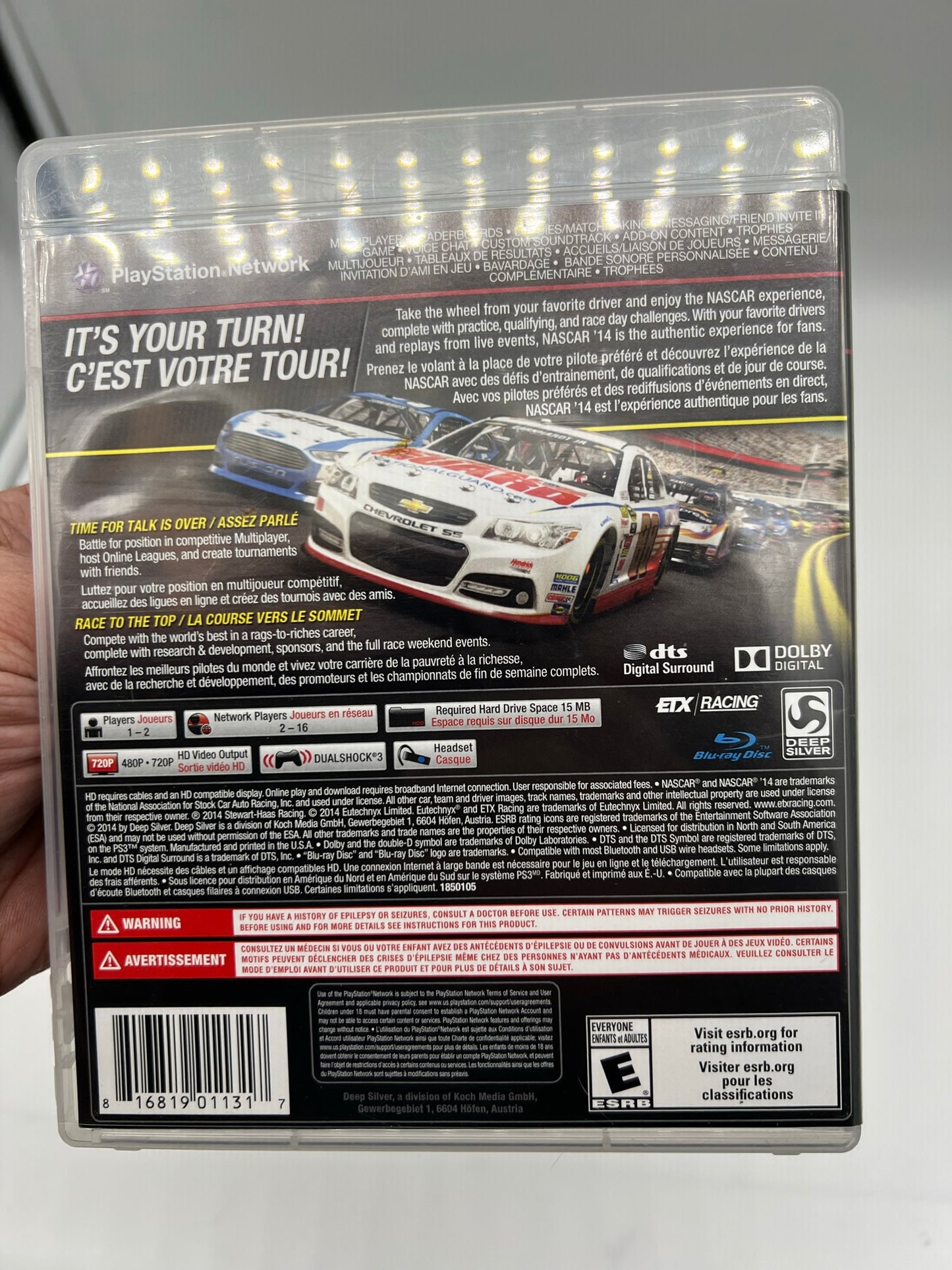 NASCAR 14 2014 Sony Playstation 3 PS3