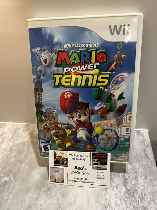 New Play Control Mario Power Tennis Nintendo Wii