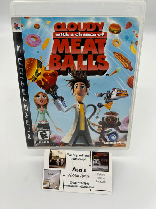 Cloudy With a Chance of Meatballs (Sony PlayStation 3, 2009) PS3