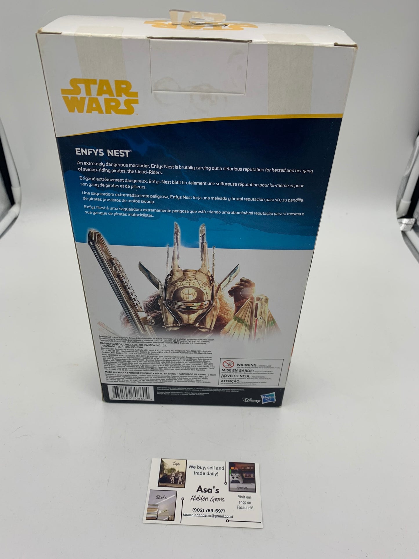 Solo: A Star Wars Story 12-inch-scale Enfys Nest Action Figure - Disney-Hasbro NEW