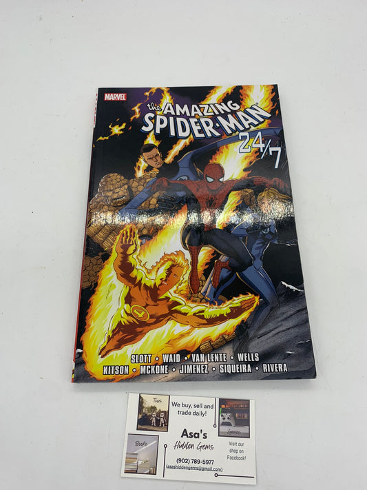 THE AMAZING SPIDER MAN 24/7 Marvel Comics Graphic Novel