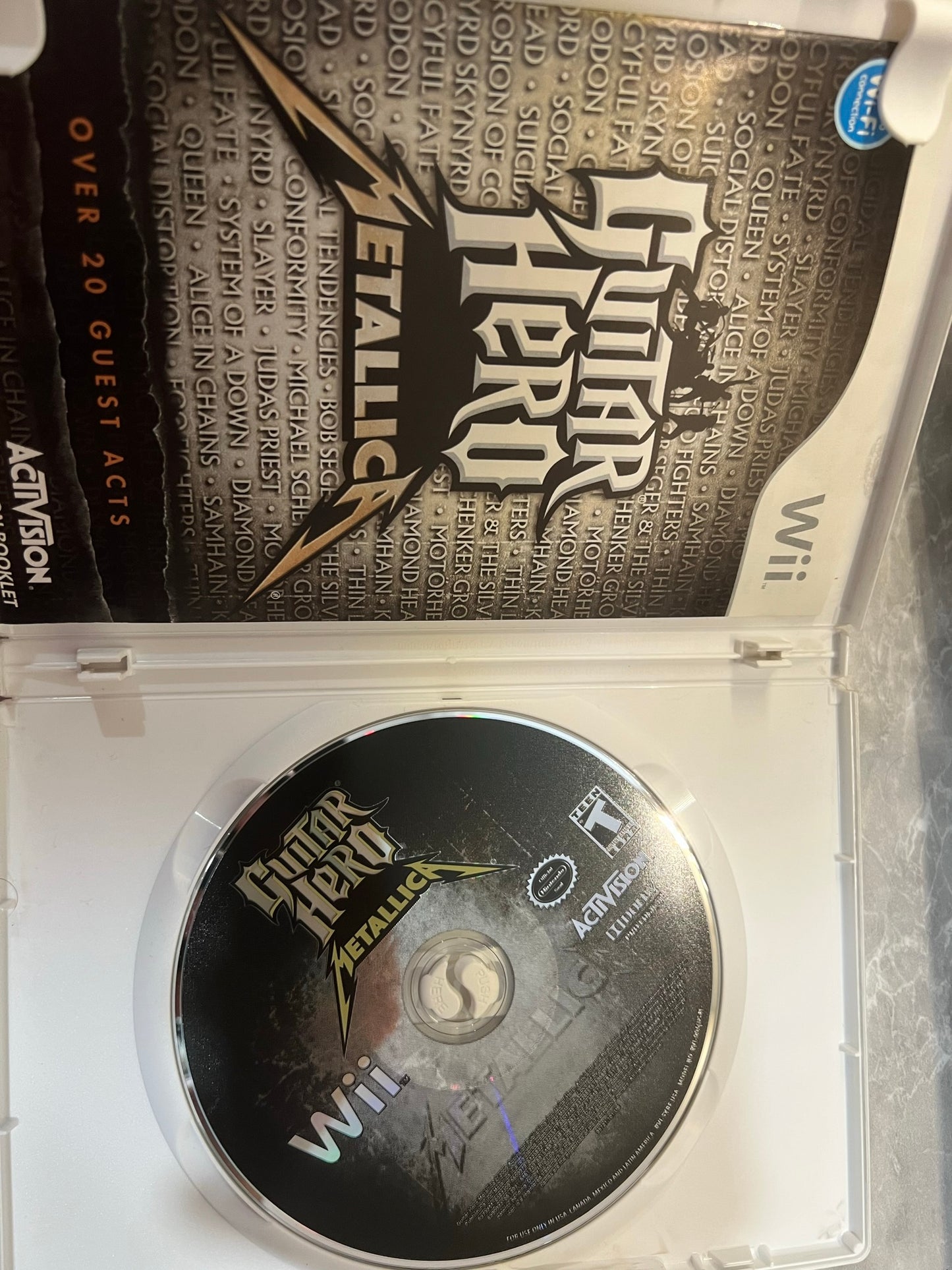 Guitar Hero: Metallica (Nintendo Wii, 2009)