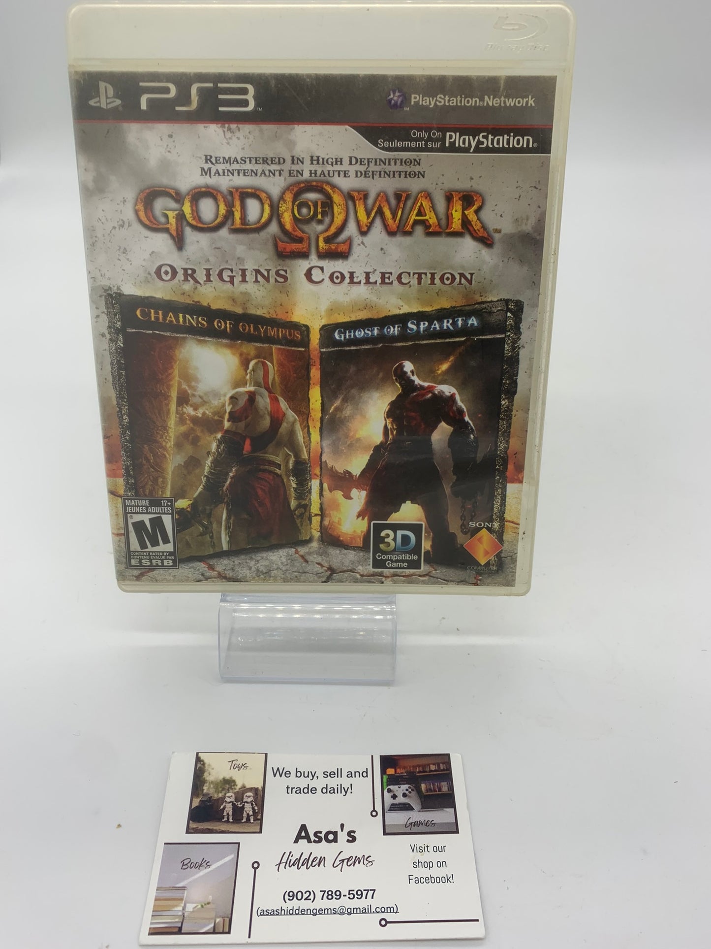 God of War: Origins Collection (Sony PlayStation 3, 2011) PS3