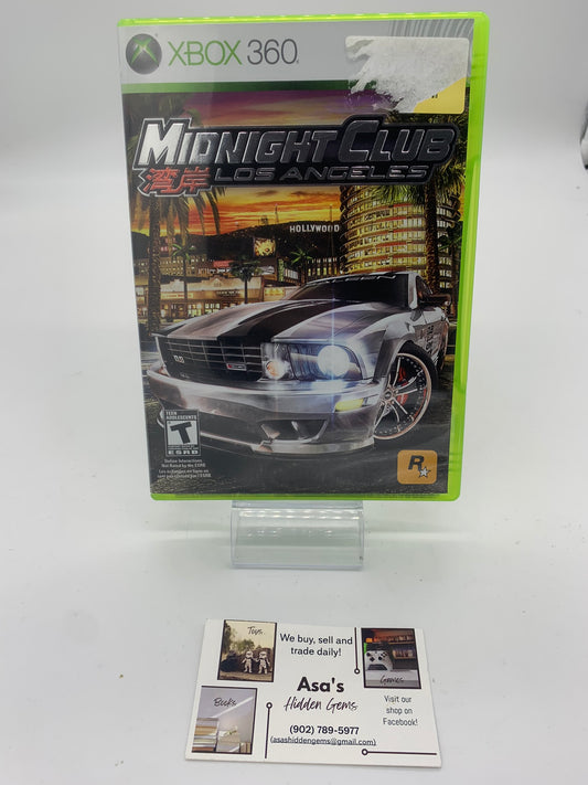 Midnight Club: Los Angeles (Microsoft Xbox 360, 2008)