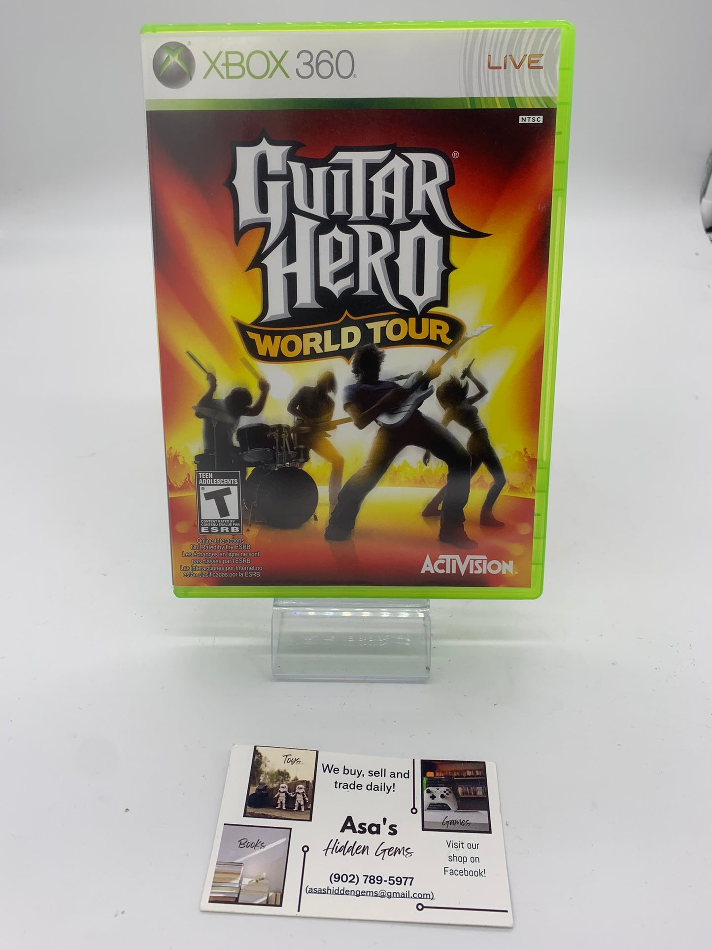 XBOX 360 Guitar Hero World Tour Game