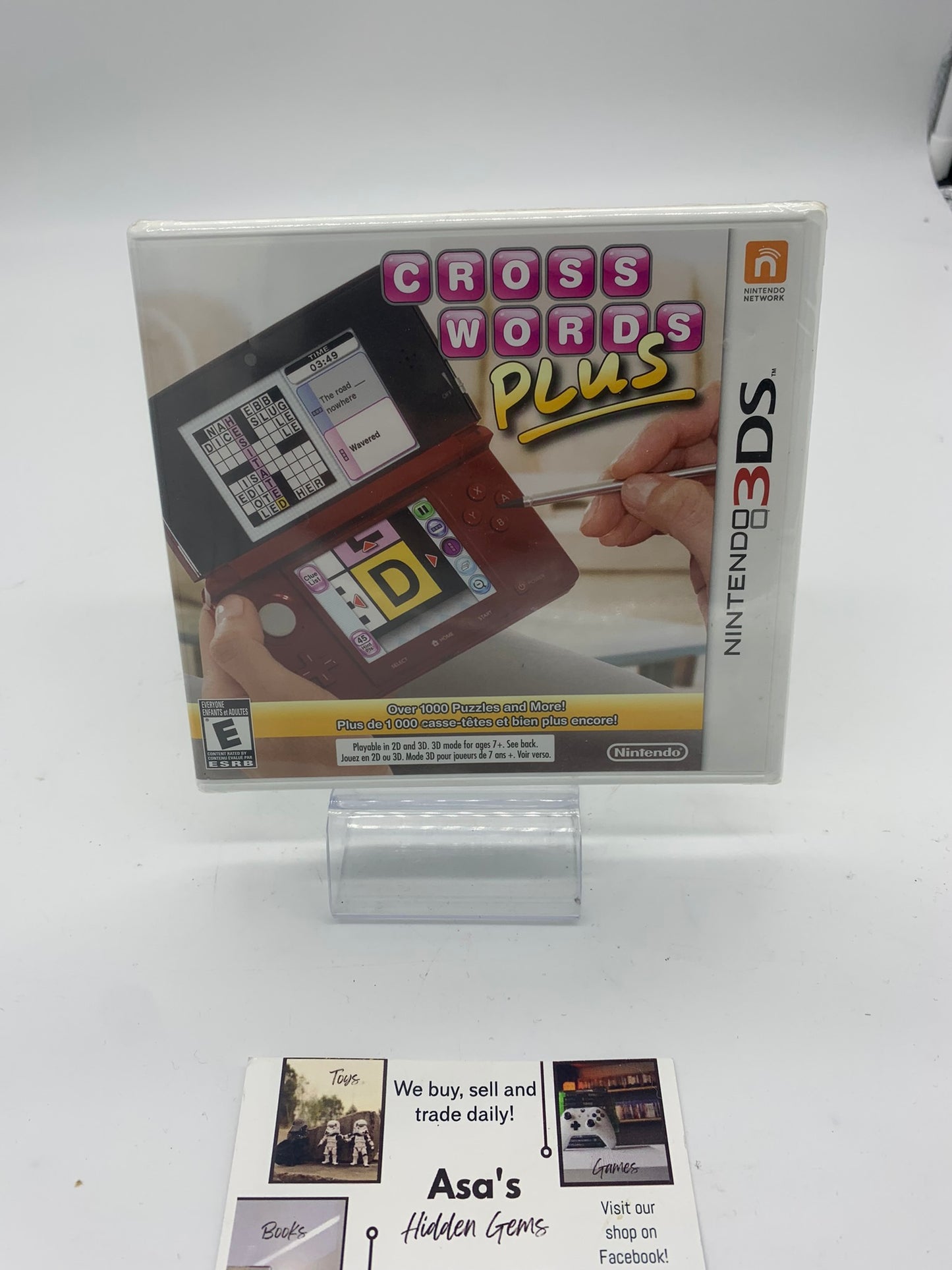 Crosswords Plus: Nintendo 3DS [Brand New]