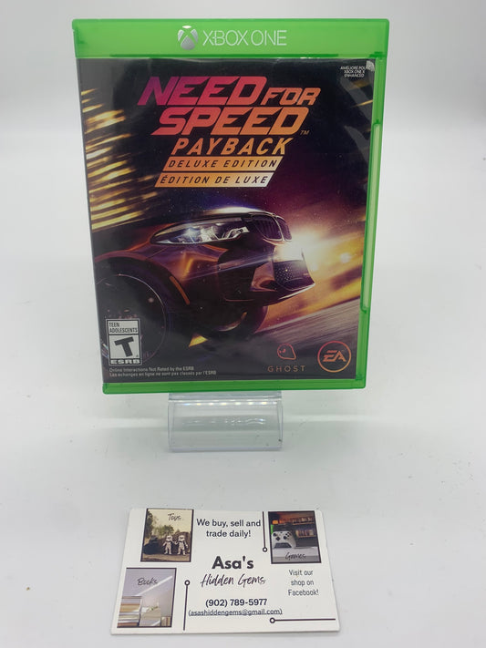 Need for Speed Payback: Deluxe Edition (Microsoft Xbox One, 2017)