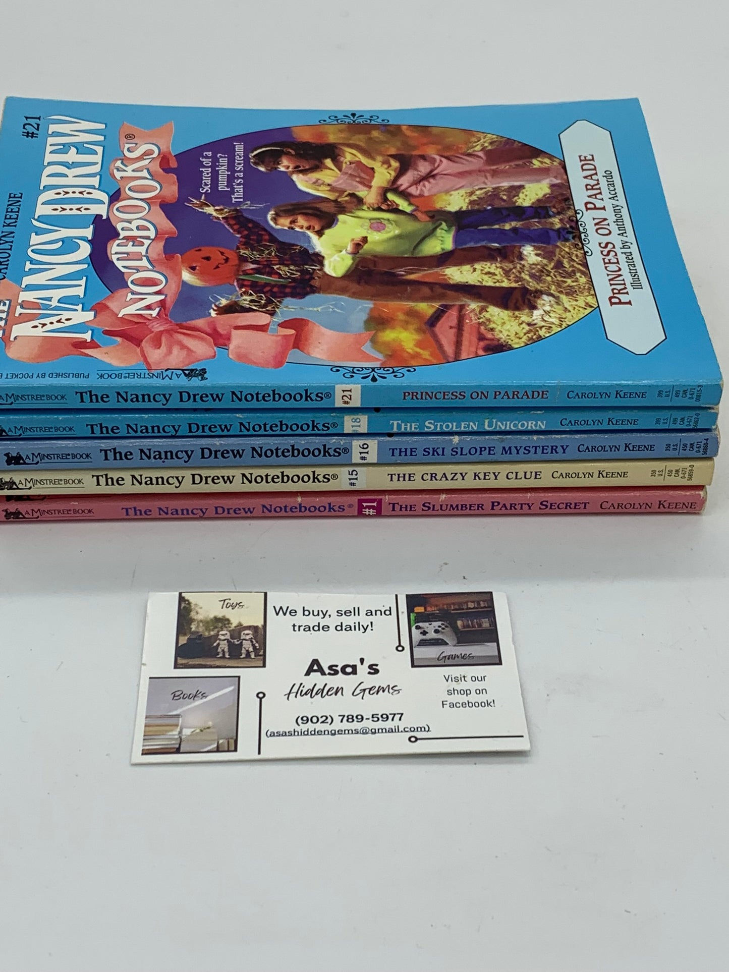 The Nancy Drew Notebooks: Carolyn Keene Book Lot