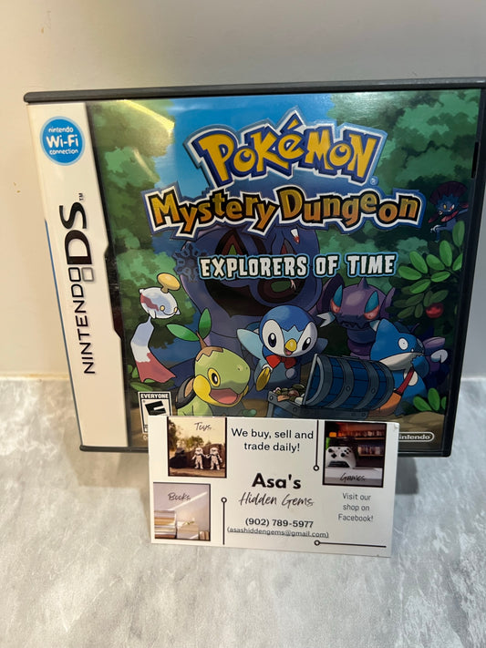 Pokemon Mystery Dungeon: Explorers of Time (Nintendo DS, 2008)