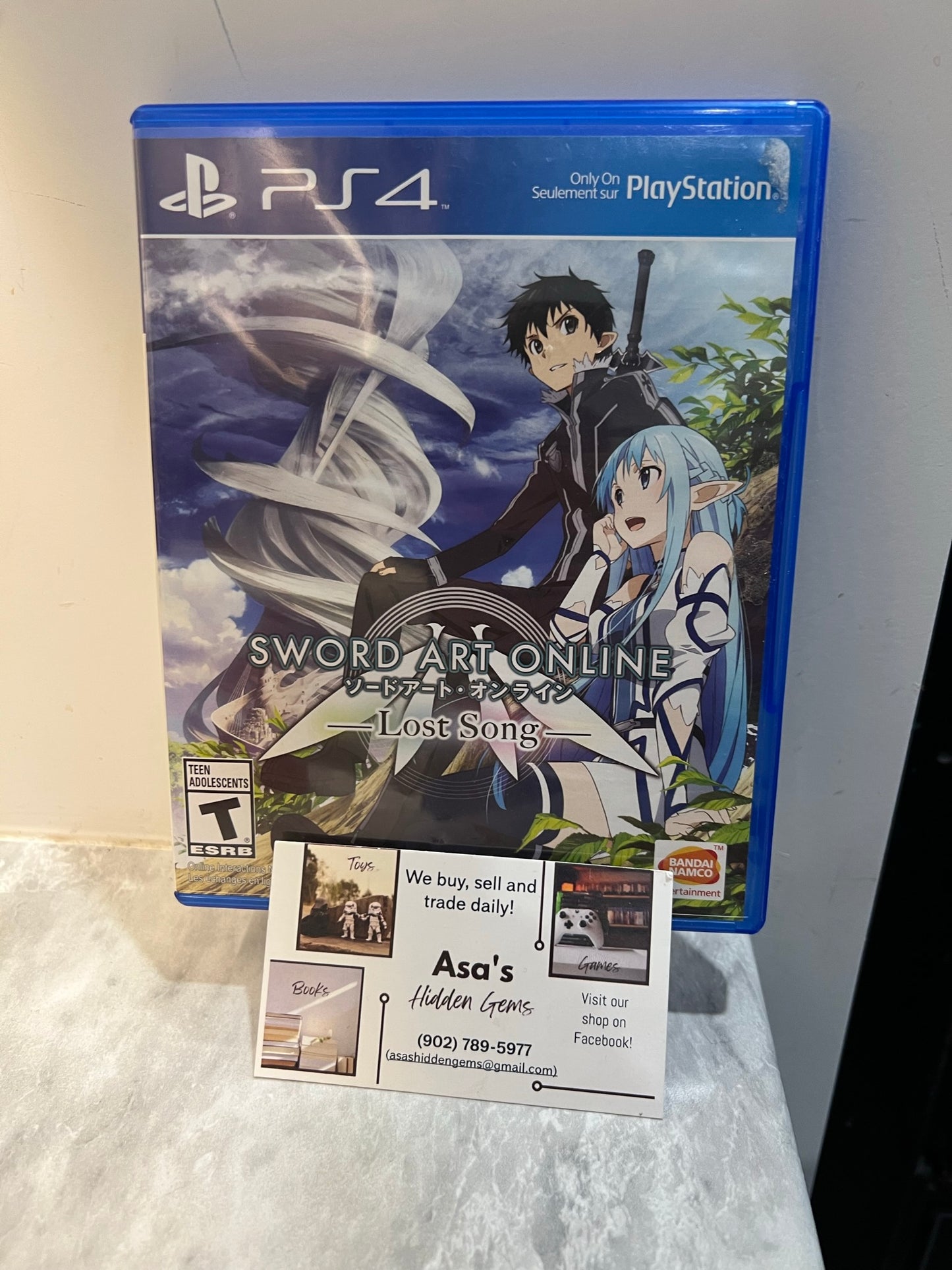 Sword Art Online: Lost Song Sony PlayStation PS4
