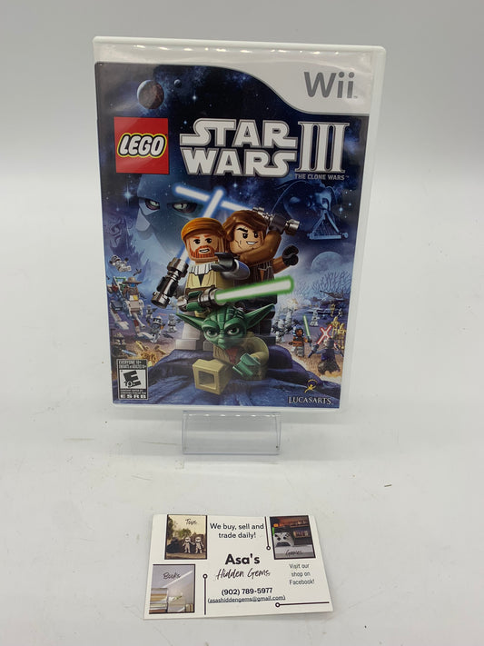 Lego Star Wars 3 the Clone Wars WII