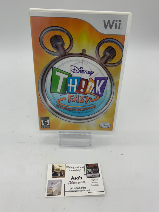 Disney Think Fast (Nintendo Wii, 2008)