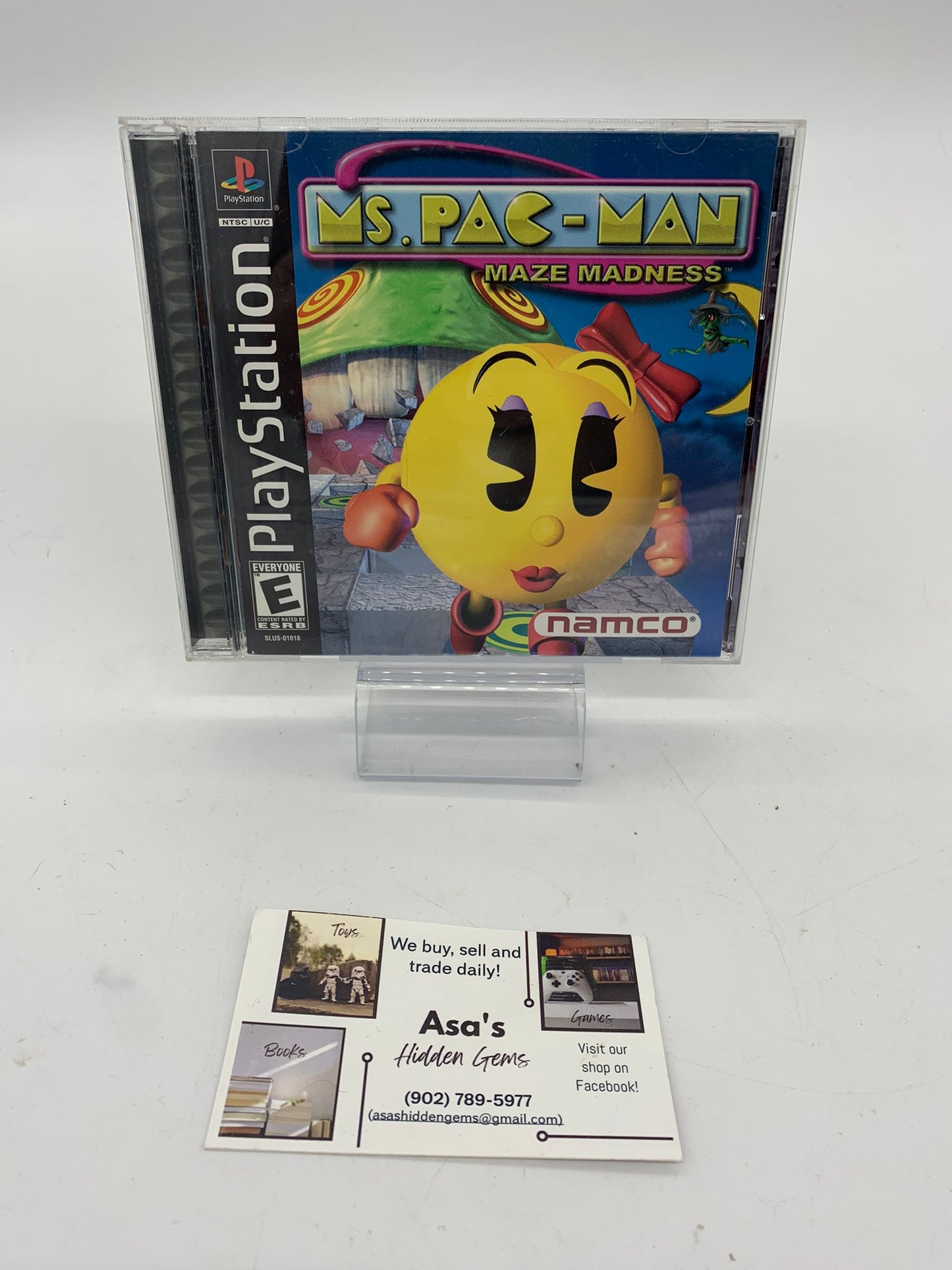 Ms. Pac-Man: Maze Madness (Sony PlayStation 1)