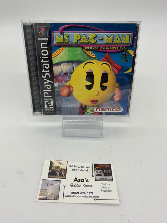 Ms. Pac-Man: Maze Madness (Sony PlayStation 1)