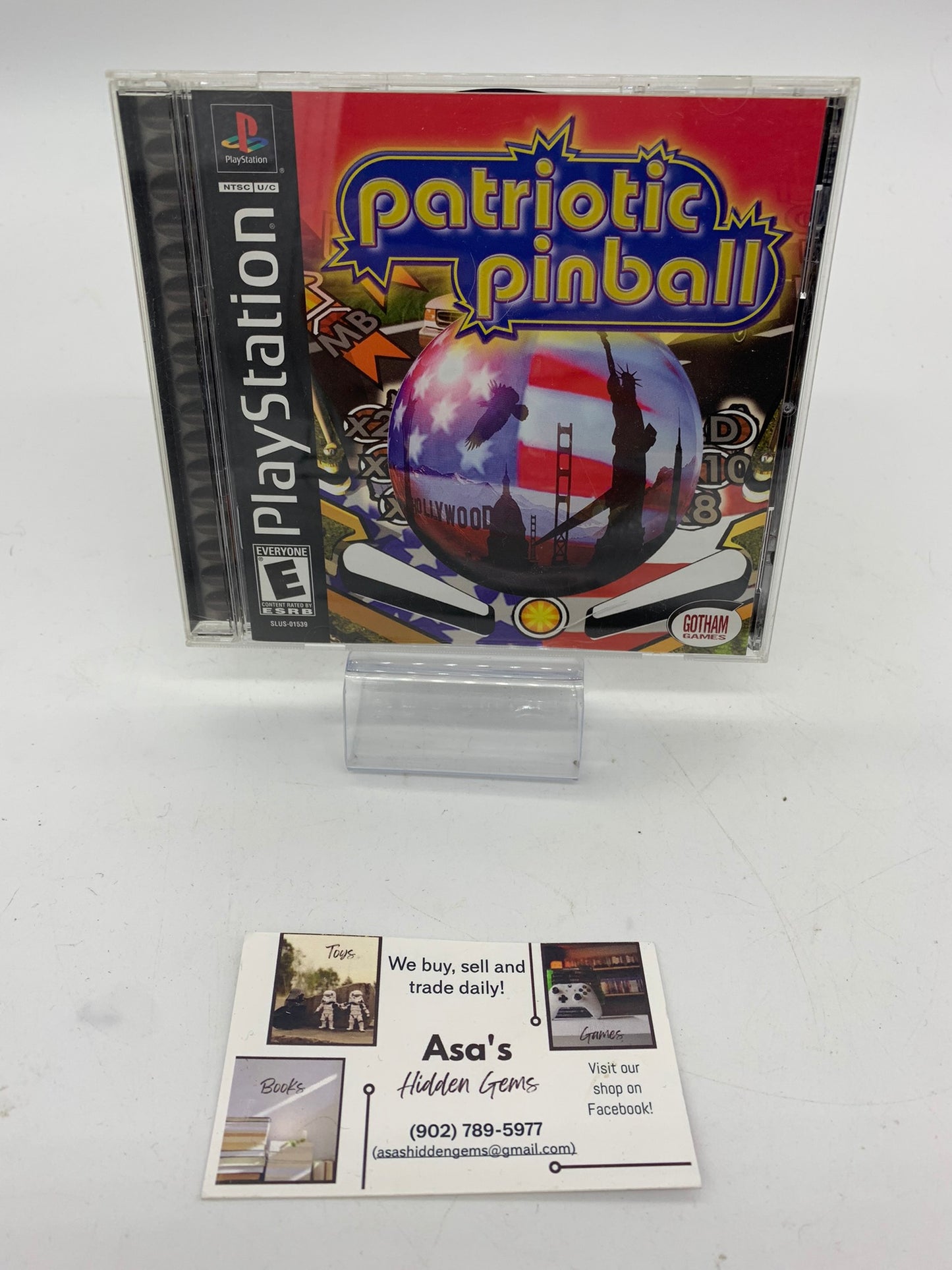 PlayStation PS PS1 Patriotic Pinball