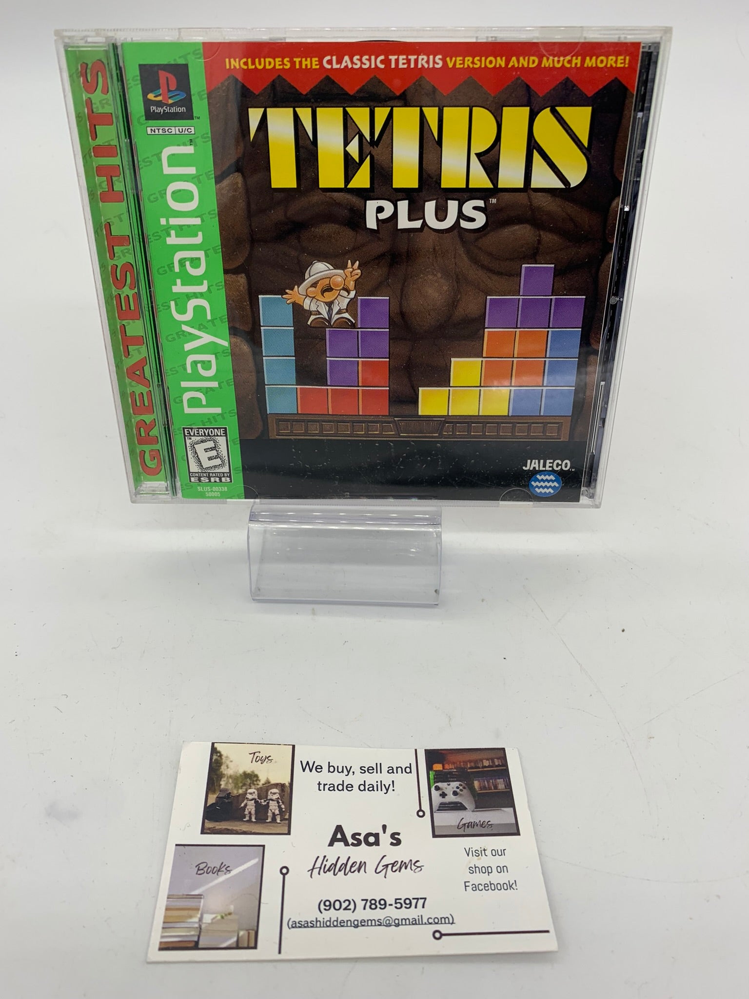 Tetris (Sony PlayStation 1, 1996) PS1 – Asa's Hidden Gems