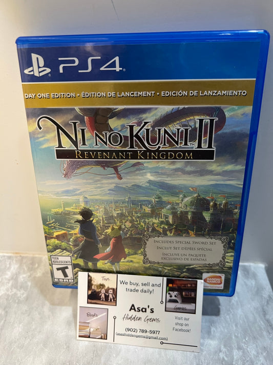 Ni No Kuni II 2 : Revenant Kingdom (PS4 PS5 PlayStation 4 2018) Day One Edition