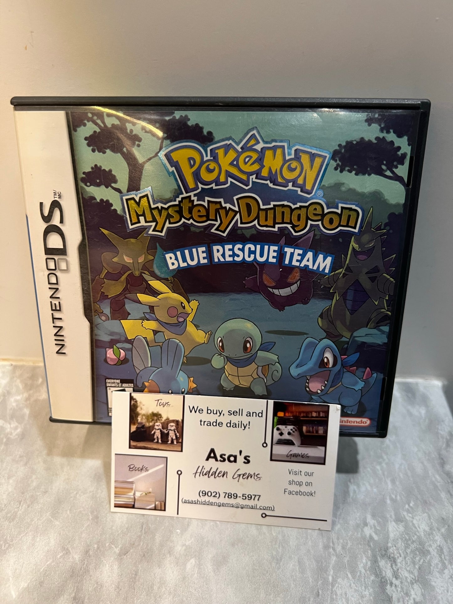 Pokemon Mystery Dungeon: Blue Rescue Team (Nintendo DS, 2006)