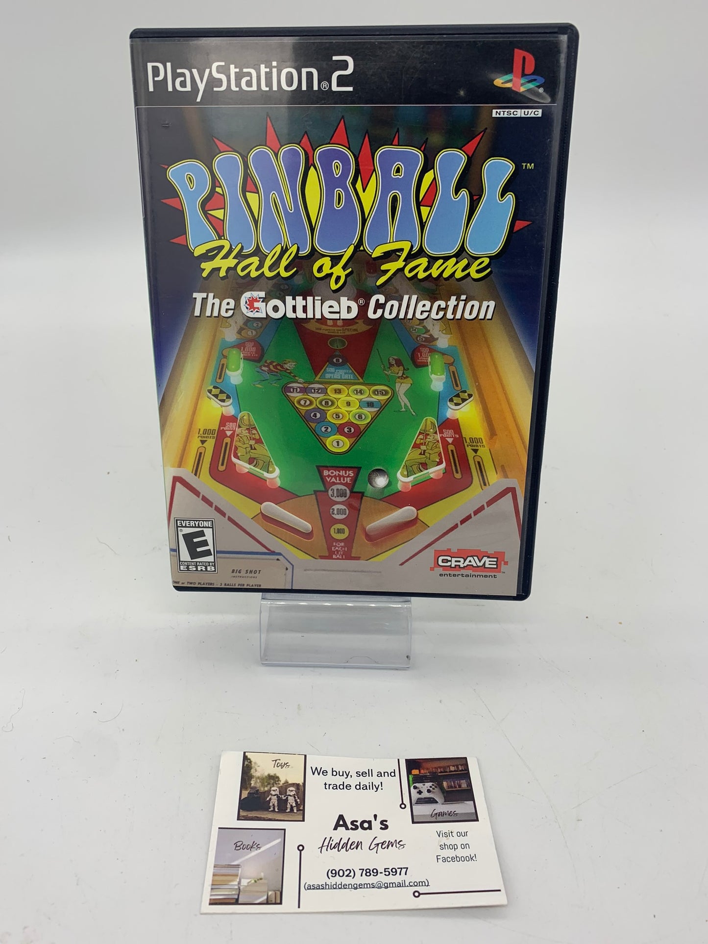 Pinball Hall of Fame the Gottlieb Collection Sony Playstation 2 PS2