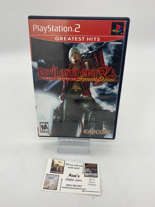 Devil May Cry 3 Dante's Awakening (PlayStation 2 PS2)