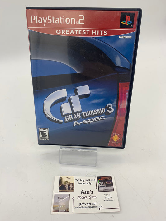 Playstation PS2 Gran Tourismo 3 Video Game Simulation Racing