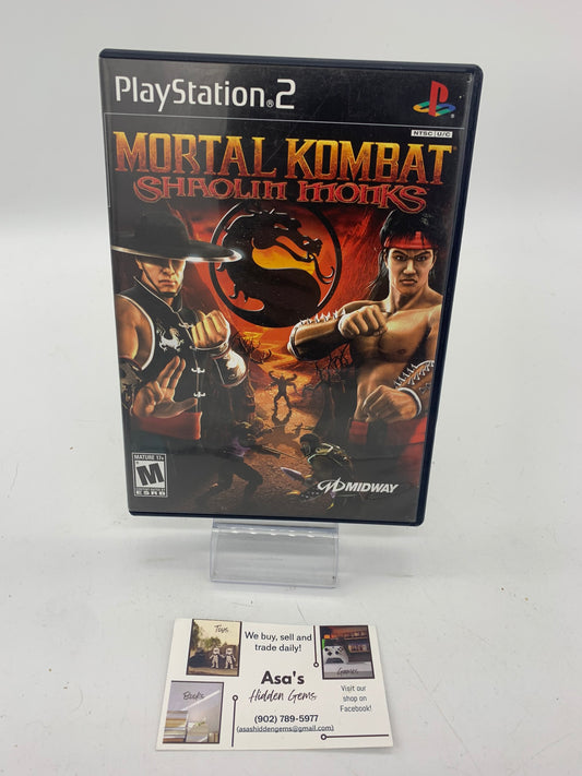 Mortal Kombat Shaolin Monks Playstation 2 PS2