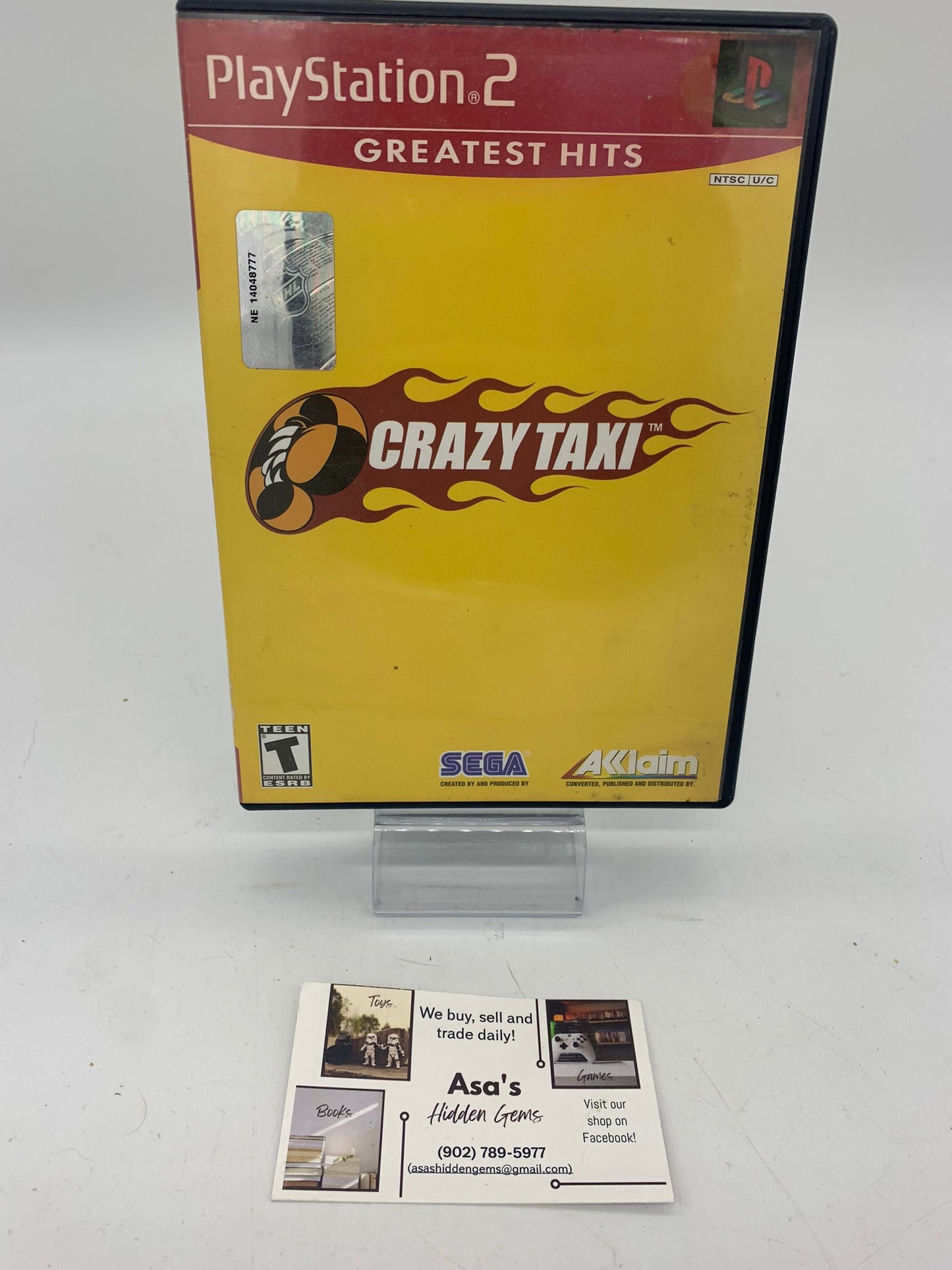 Crazy Taxi Sony PlayStation 2 PS2 Greatest Hits Game