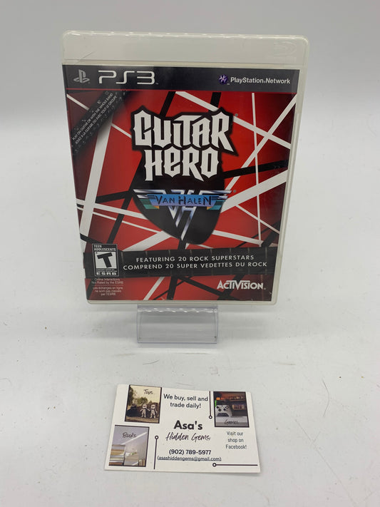 Guitar Hero: Van Halen (Sony PlayStation 3, 2009, Ps3)