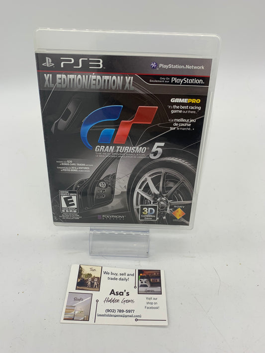 Gran Turismo 5 -- XL Edition (Sony PlayStation 3, 2012) Ps3