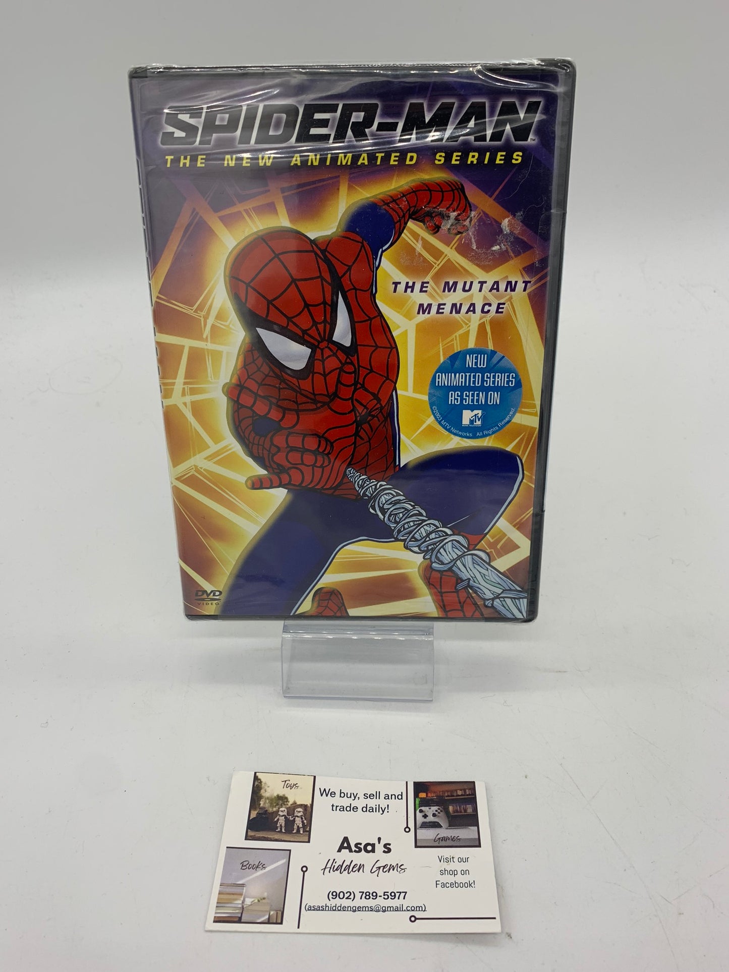 Spider-Man: The New Animated Series - The Mutant Menace (DVD, 2004, Widescreen)