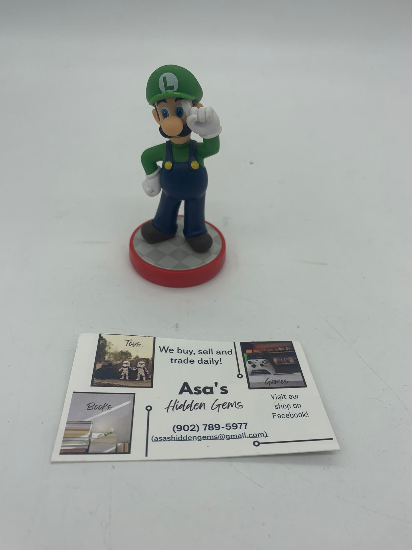 Luigi Mario Kart Amiibo