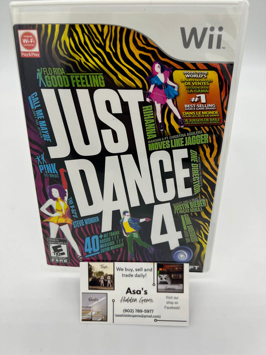 Just Dance 4 (Nintendo Wii, 2012)