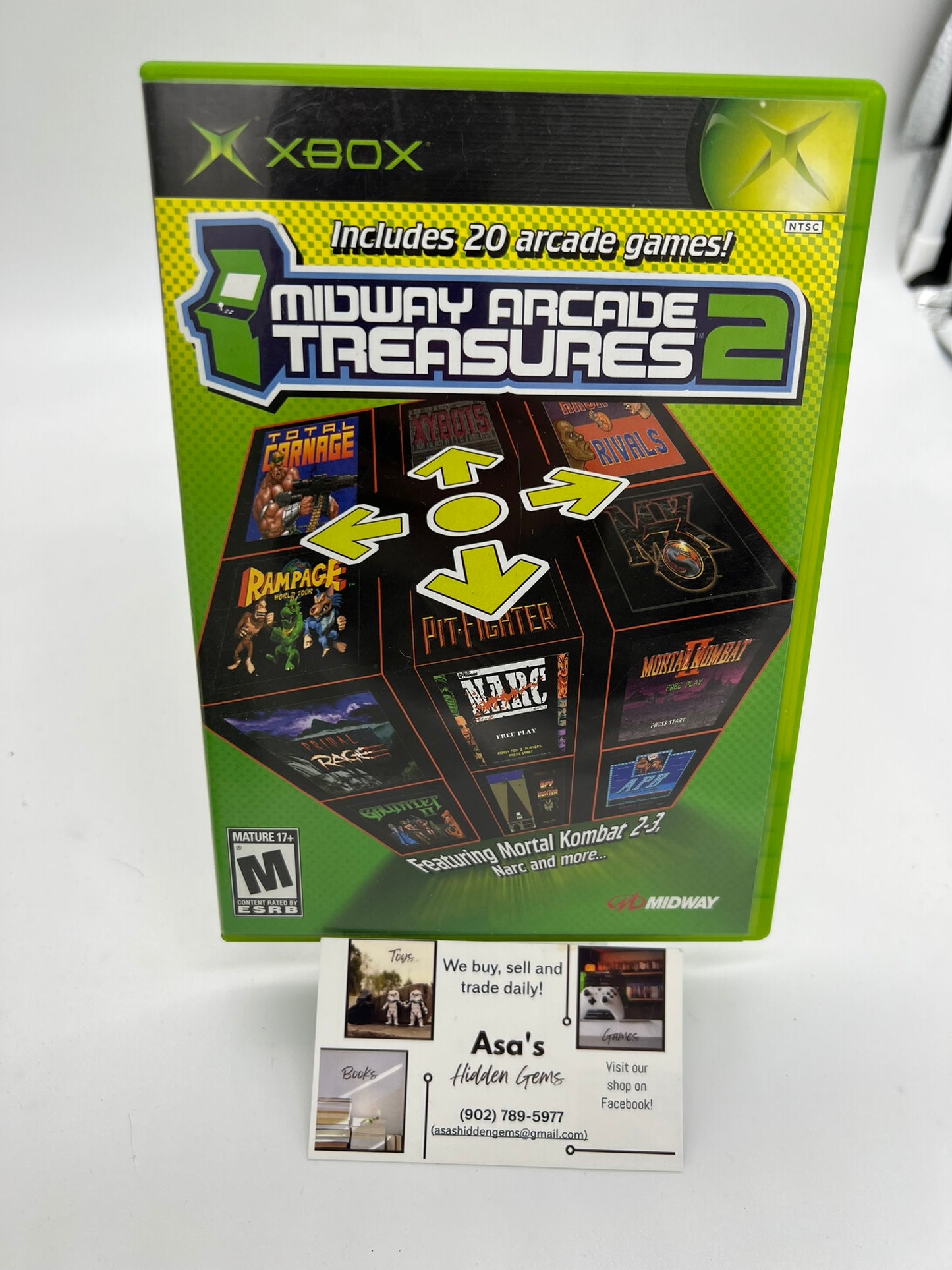 Midway Arcade Treasures 2 (Microsoft Original Xbox, 2004)