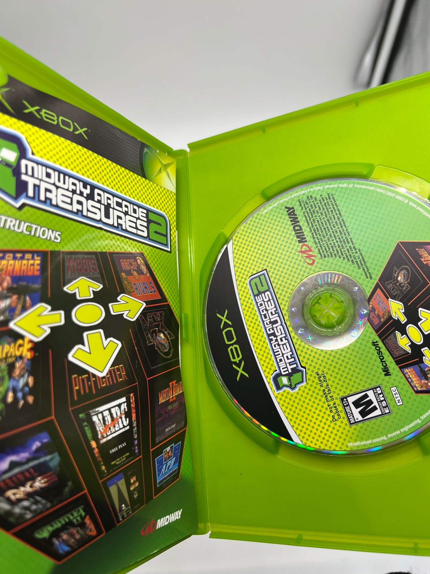 Midway Arcade Treasures 2 (Microsoft Original Xbox, 2004)