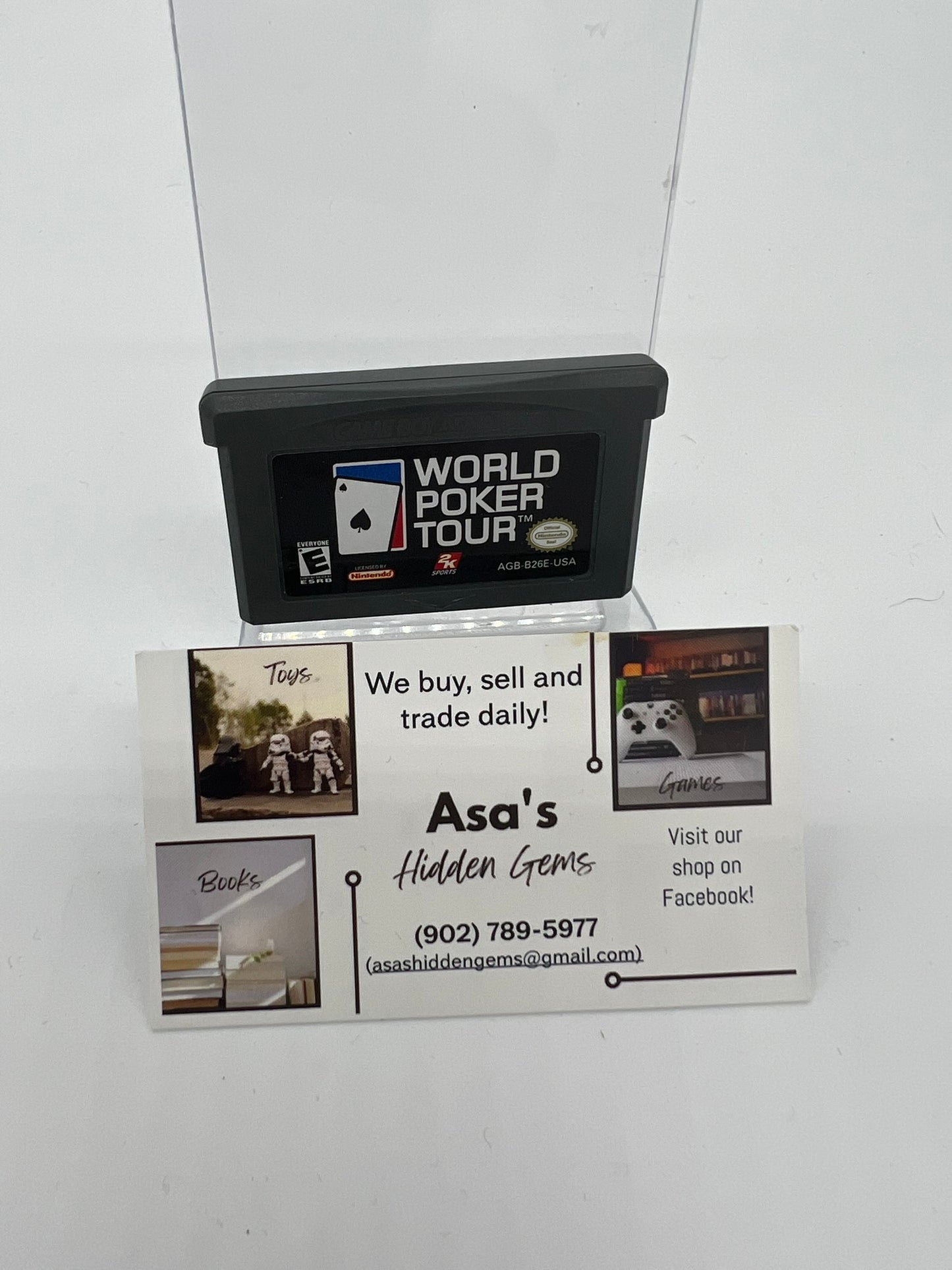 World Poker Tour (Nintendo Game Boy Advance GBA, 2005)