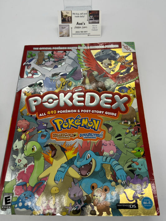 Pokemon HeartGold & SoulSilver Versions Kanto Guide Pokedex