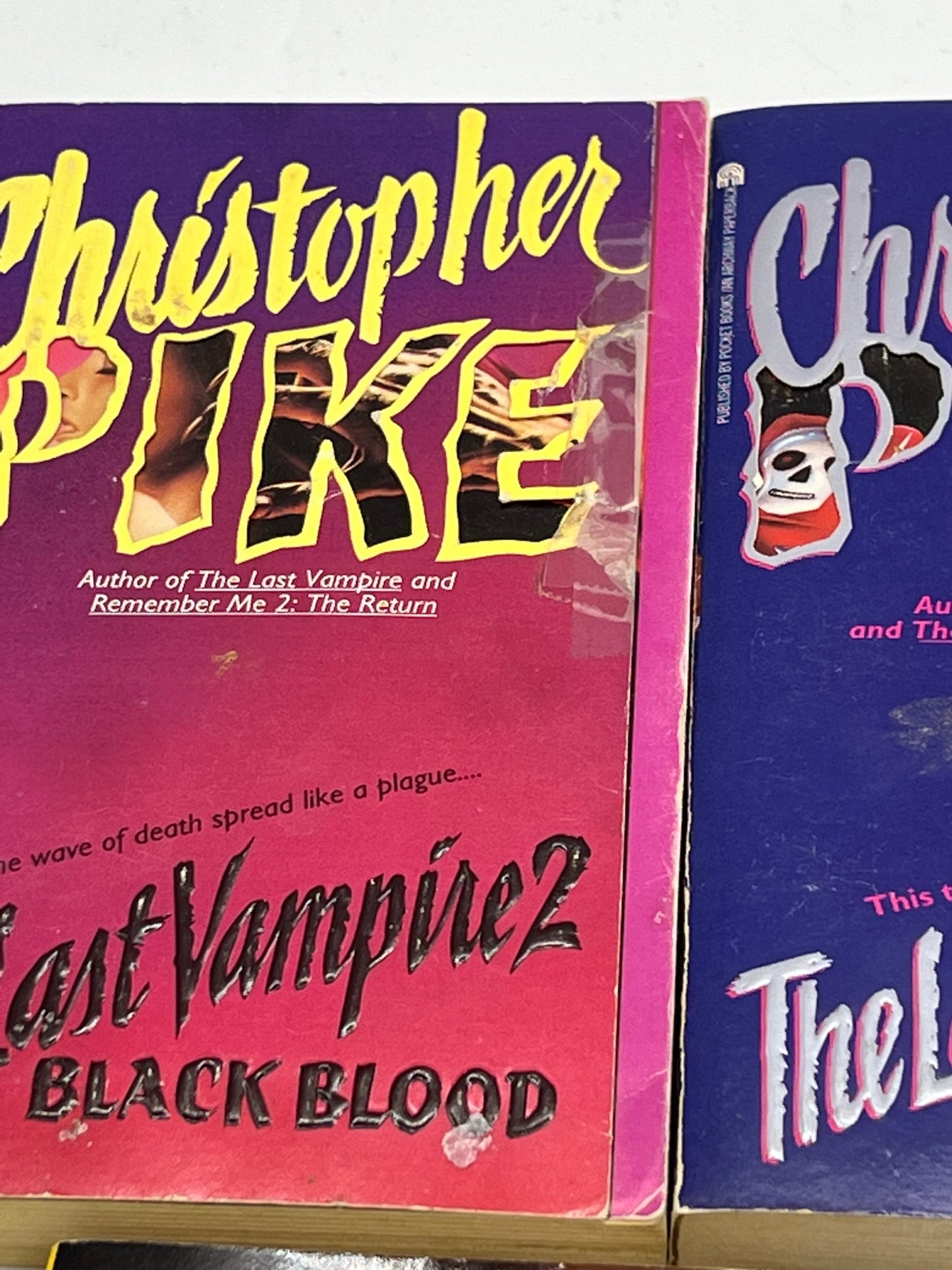 LOT of 5 Christopher Pike Teen YA Horror PBs--The LAST VAMPIRE 2-6