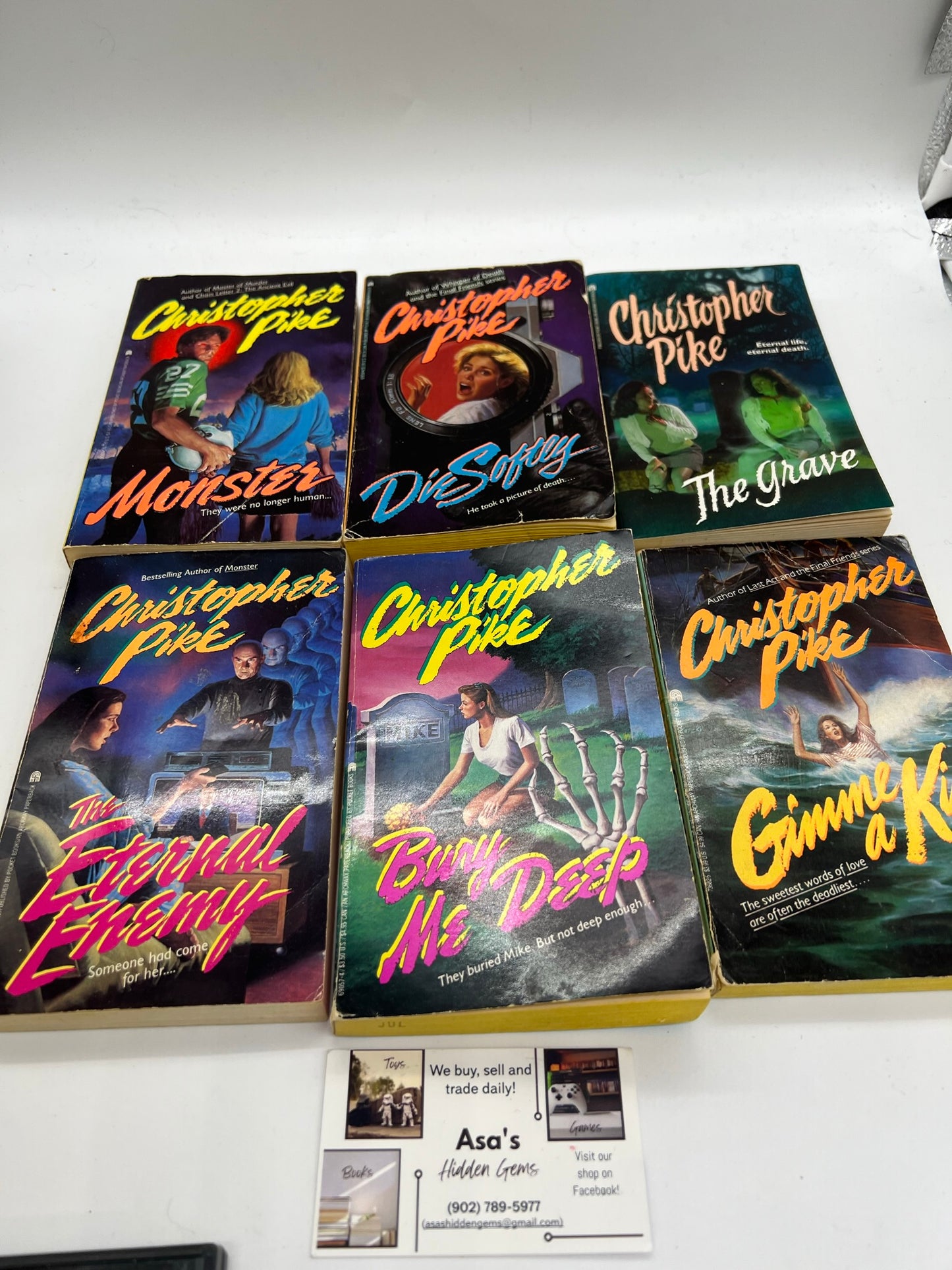 Lot of Christopher Pike horror paperbacks