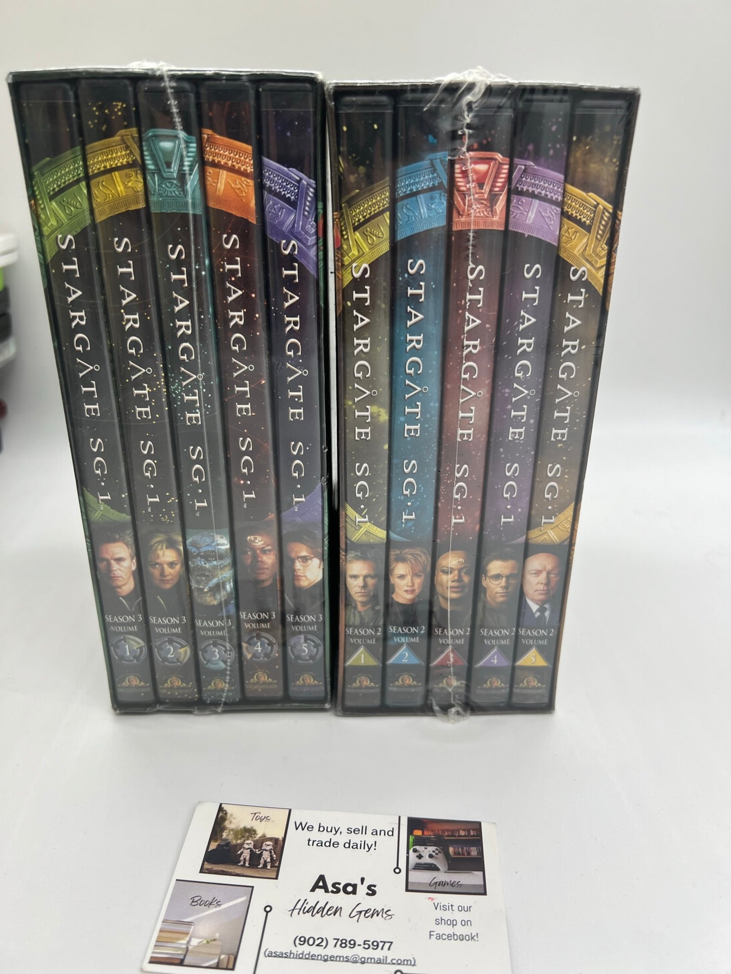 Stargate SG-1 The Series DVD *Seasons 2-3* Complete Season DVD Boxes New Sealed