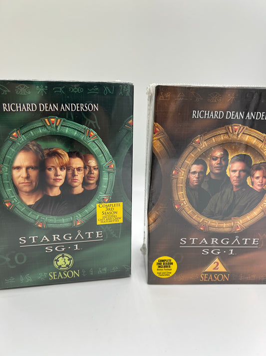 Stargate SG-1 The Series DVD *Seasons 2-3* Complete Season DVD Boxes New Sealed